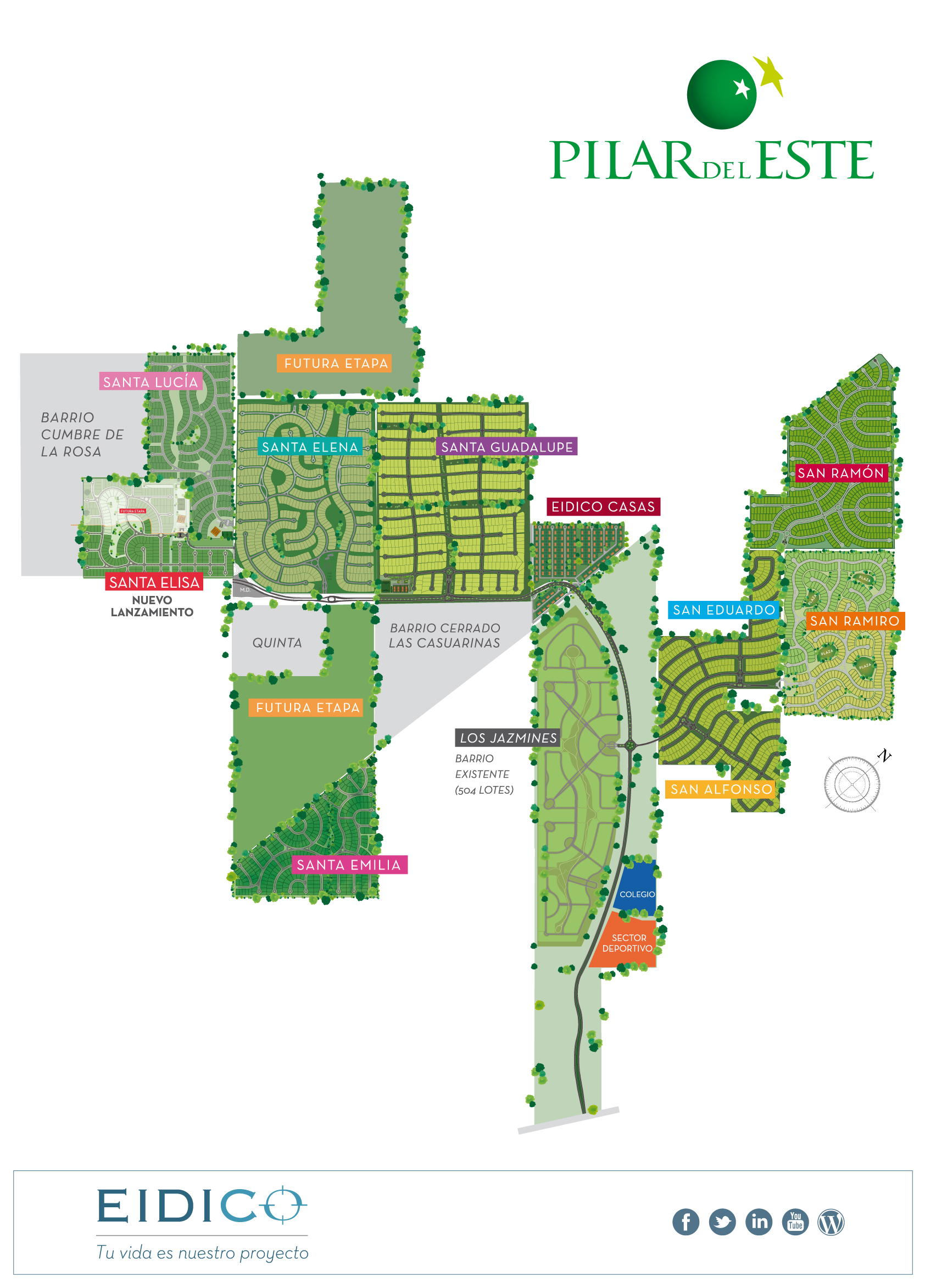 Masterplan Barrio Pilar del Este